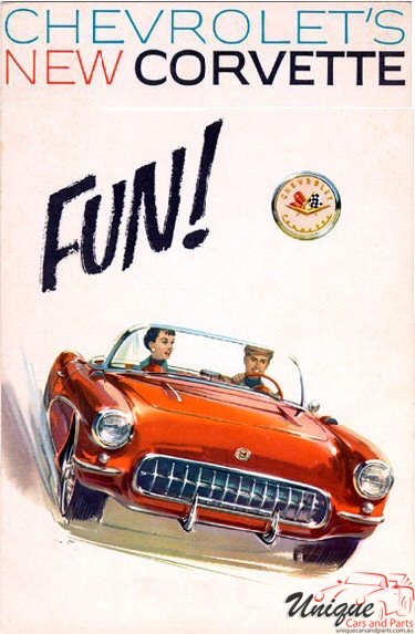 1957 Corvette Brochure Page 3